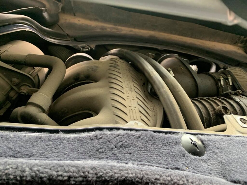 Σύστημα εξάτμισης και εξαρτήματα κινητήρα VW στο Fotopoulos Fotis Auto Service.