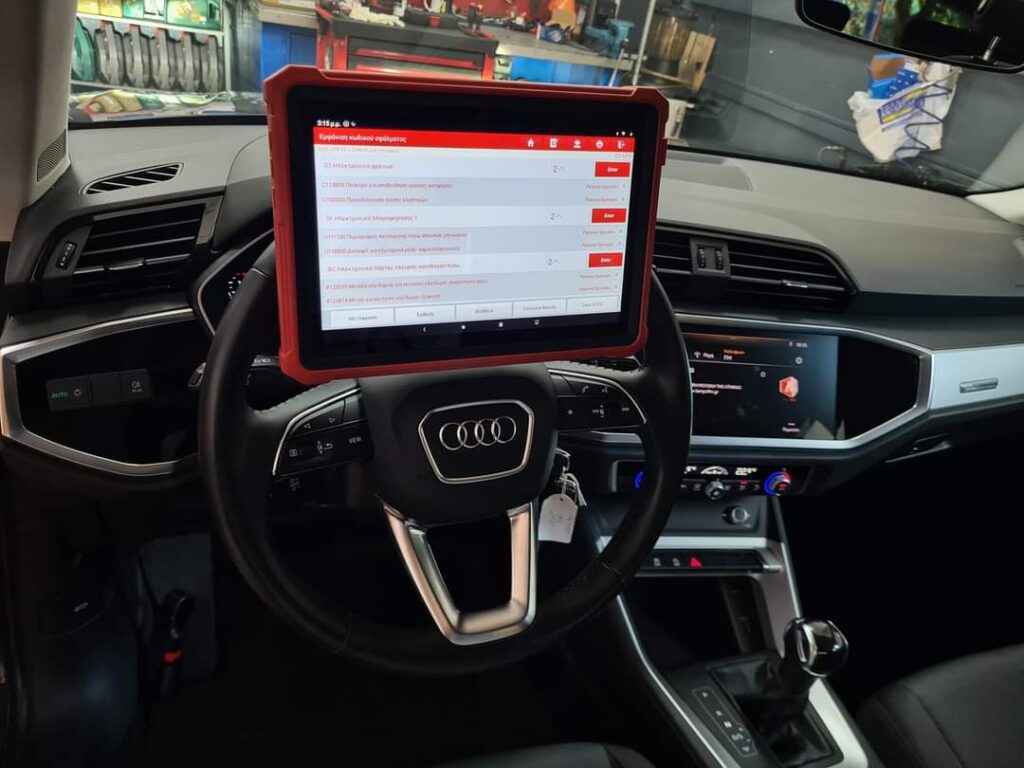 Χρήση διαγνωστικού εξοπλισμού Audi