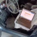 Διάγνωση Ford με διαγνωστικό εργαλείο σε εξειδικευμένο συνεργείο Ford στην Αργυρούπολη.