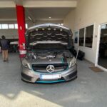 Mercedes μετά από επισκευή φανοποιίας στο φανοποιείο Γκόλιας.