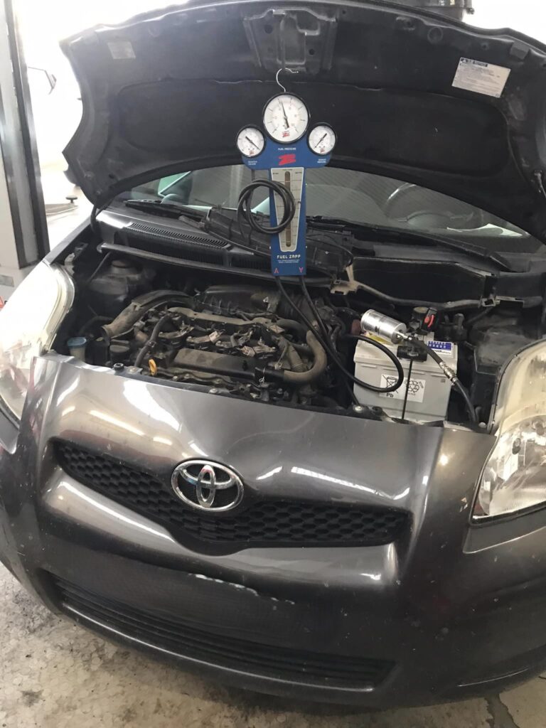 Έλεγχος και συντήρηση κλιματιστικού σε Toyota στο συνεργείο AUTOFIT ΓΕΩΡΓΙΑΔΗΣ Ι.Α.