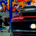 Συντήρηση αυτοκινήτου Porsche στο συνεργείο NTC στη Λητή Θεσσαλονίκης.