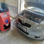 Toyota σε έλεγχο συντήρησης στο Manis Autosport Εύοσμος Θεσσαλονίκης