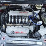 Επισκευή κινητήρα Alfa Romeo στο συνεργείο Νικολούδης Ιωάννης (NTC) στη Λητή.
