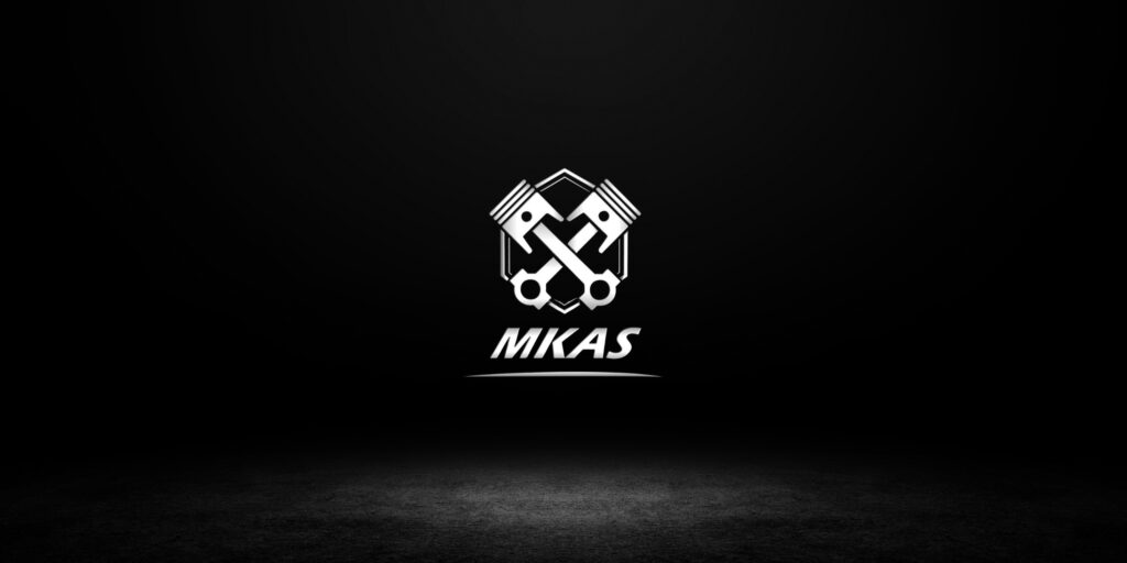 Λογότυπο του συνεργείου αυτοκινήτων MKAS
