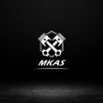 Λογότυπο του συνεργείου αυτοκινήτων MKAS