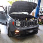 Jeep Renegade σε service στο D & P AUTO WORKSHOP στην Ηλιούπολη.