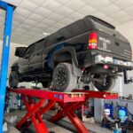 Τζιπ σε ανύψωση στο GTservice Center Ηγουμενίτσα