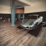 Porsche σε διαδικασία δυναμομέτρησης στο DMS TUNED