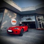 Mazda MX-5 έξω από το συνεργείο DMS TUNED by Gianic