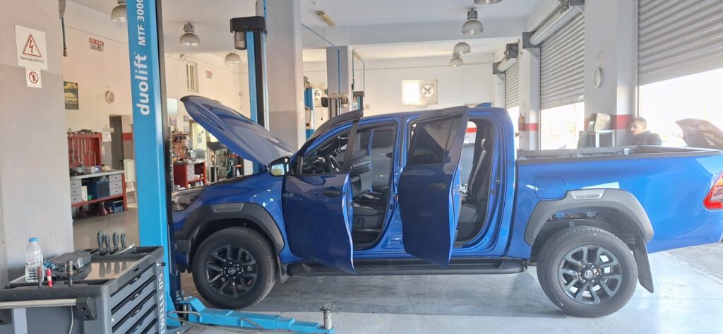 Συντήρηση Toyota RAV4 στο Rigakis Auto Service.