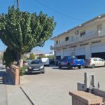 Εξωτερική όψη του Rigakis Auto Service στις Μοίρες Ηρακλείου.