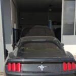 Ford Mustang σε service στο Car Service Tzobanakis, συνεργείο αυτοκινήτων Χανιά