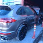 SUV αυτοκίνητο με βελτιώσεις επιδόσεων από το Xaloftis Performance στα Μέγαρα.
