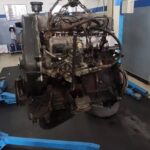 Κινητήρας αυτοκινήτου σε συντήρηση στο Car Service Tzobanakis, Χανιά